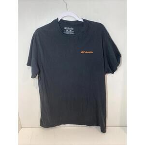 Columbia T Shirt Black Design From The Wild Back Camping XXL